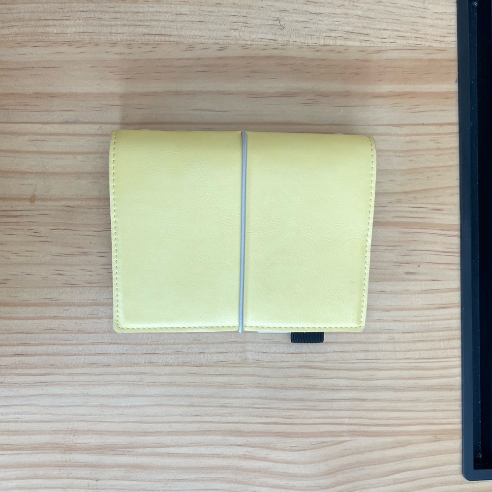 FILOFAX Domino Soft Organizer Pale Yellow